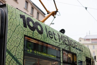 Tram 100 years of MENDELU