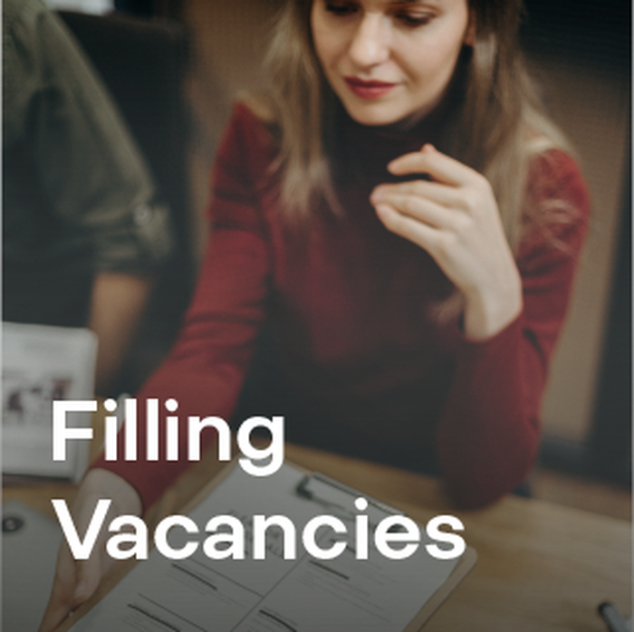 filling vacancies